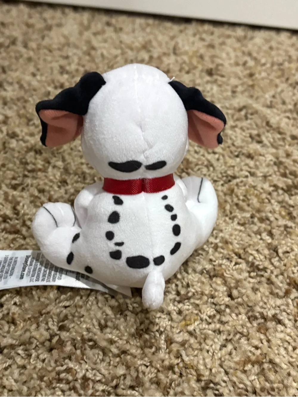 Disney Wishable Plush Dalmatian Puppy Dog Toy - White and Black